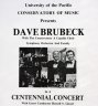 Centennial Concert featuring Dave Brubeck - LP